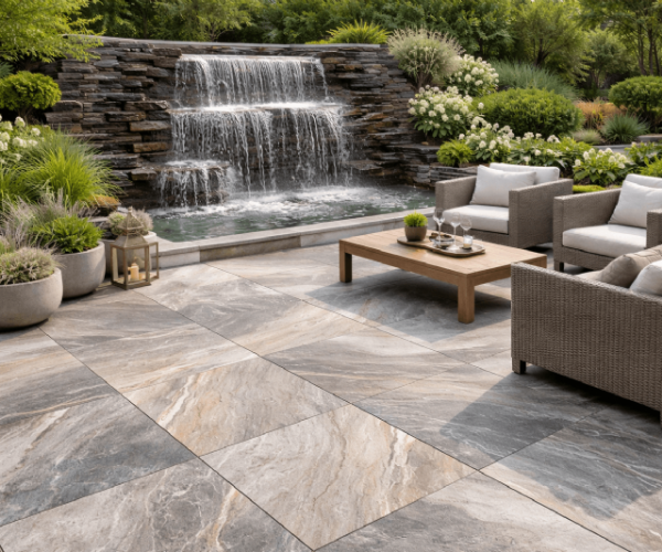 瀑布岩戶外地磚有哪些優點？特色與應用一次看懂